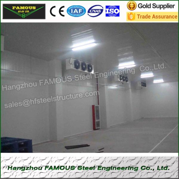 High Density Fireproof Coolroom Panels Low Temperature Storage