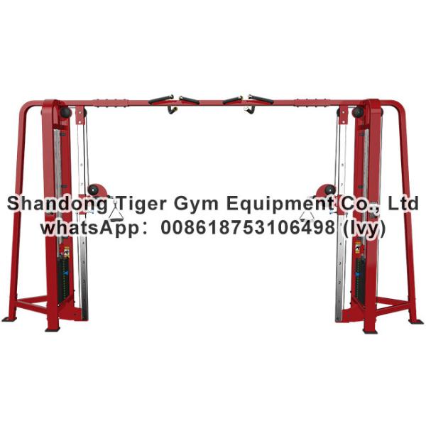 Single Station Gym fitness equipment machine Adjustable Crossover exercise