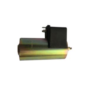 China Dust Boot Diesel Engine Fuel Stop Solenoid , Fuel Shut Off Solenoid With Switch factory