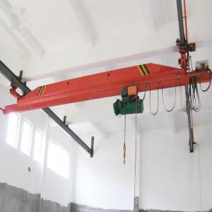 China Customizable 2 Ton Overhead Crane Under Running Crane For Workshop factory