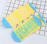 Trampoline Socks Kids Polyester Material Grips Socks Custom Logo Jumping Socks