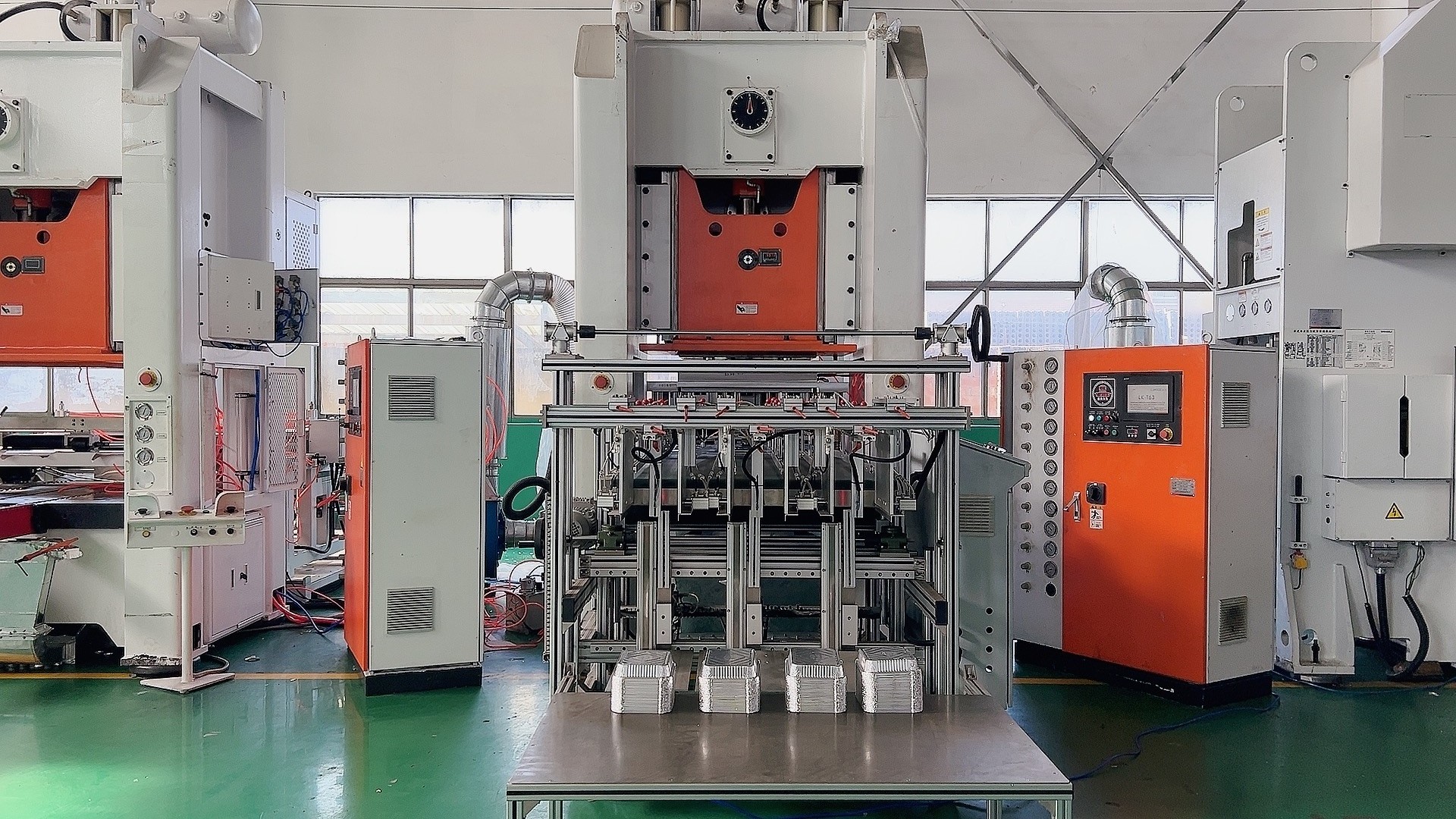 12000PCS/H Aluminum Foil Container Making Machine For Household