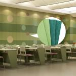 High Density Polyester Felt Acoustic Panels Wall Decoration