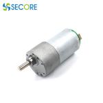 90rpm Door Lock Gear Motor 12V 24V Dia 37mm With Encoder