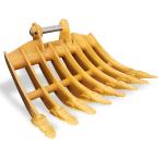 45 Ton Excavator Rake Bucket Root For Ship Engineering Construction