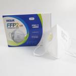 Adult Folding FFP2 NR Face Mask Valved Dust Mask