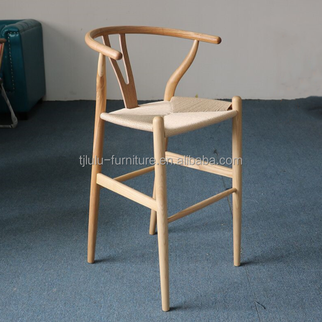 High Counter Bar Stool Chair With PU Leather Seat For Leisure Facilities Weight Limit 250kg With Leisure Facilities