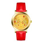 2022 Custom Fashion Stainless Steel Belt Genuine Leather Quartz Watch Private