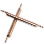 Eccentric Aluminum Copper Brazing Rod , 18650 Battery Type Copper Stick Welding