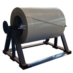 China high performance Roll Forming Machine Parts 3T 5T Manual Decoiler factory