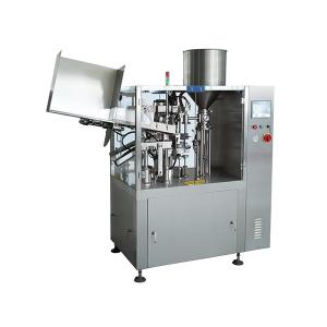 China Hair Cream Automatic Tube Filling And Sealing Machine 40pcs/Min PLC Control factory