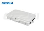 ABS Fiber Optic Termination Box 4 Core Fiber Rosette Box For FTTH