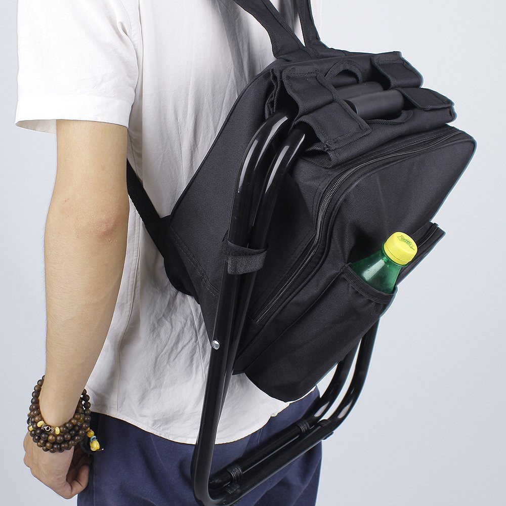 Multifunctional Ice Sewing 6 Can Cooler Collapsible With Padded Shoulder Strap