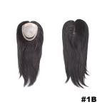 16" 100% Chinese Cuticle Remy Hair Toupee for Women Hair Silk Top Hair Topper