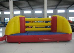 China Indoor Playground Kids Inflatable Sports Games Inflatable Boxing Ring 4.5 X 4.5m factory