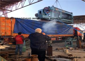 Heavy Duty Hexagonal Gabion Box Machine / Gabion Mesh Production Line 2 x 1 x 1M