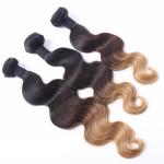 2017 Fashion 8A Grade Thick Hair Ombre 3 Color Body Wave Brazilian Remy Hair