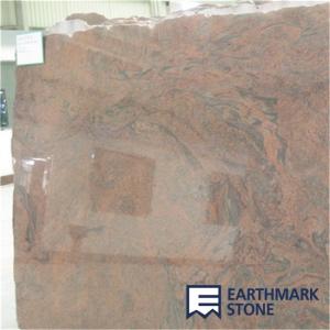 China Multicolor Red Granite Slab factory