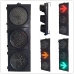 Flip Door Detachable Aspect 300MM 3-Aspect RYG Straight Arrow Traffic Light