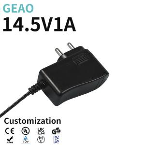 China 14.5V 1A Wall Mount Power Adapters For Iptv Box / Hair Trimmer / Barcode Printer factory