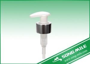 China 24/410 White Nozzle and Silver Closure Lotion Dispenser for Shampoo factory