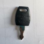 Chrome Plating Black Metal Cabinet Door Locks Cyber Lock Anti Bacterial Key Cap
