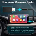 Universal Wireless Carplay Dongle For OEM CarPlay Cars Wired To Wireless Usb