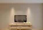Removable Non - woven Modern Flock Wallpaper Embossed Coffee Color