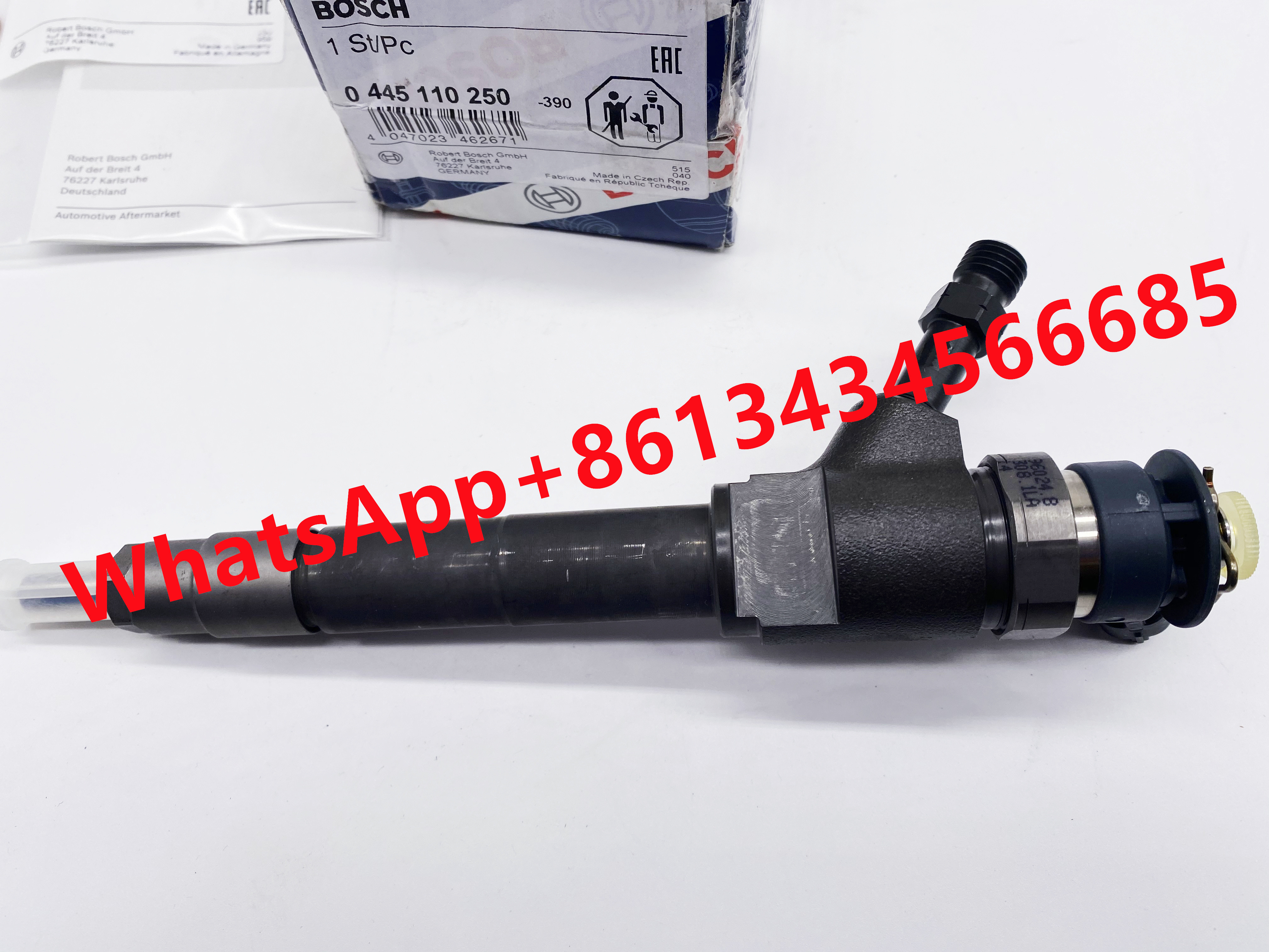 0986435123 Bosch Common Rail Diesel Fuel Injector 0445110250 WLAA-13H50