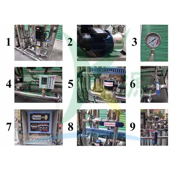 FRP RO Water Treatment System Water Treatment Plant With Mineralized Ball Filter