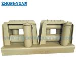 ISO 13733 Type 5R Five Rollers Universal Fairlead On Ship Towing Equipment