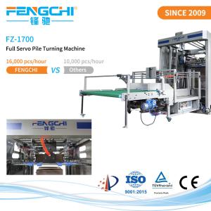 China 4000kg Durable Full Auto Paper Sheet Turnover Paper Stacking Machine factory