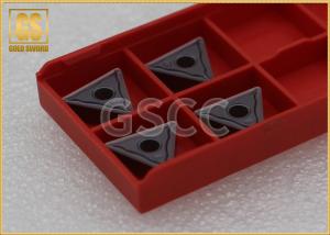 China Hardness Carbide Lathe Inserts , Triangle Carbide Inserts For Aluminum factory