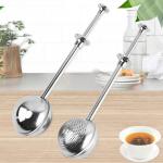 Stainless Steel Tea Ball Infusers Long Handle For Leaf Tea Spices