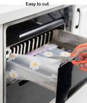 Durable Kitchen Cabinet Liner Fridge Liners and Mats with Small Chrysanthemum