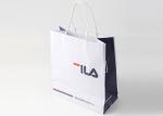 Elegant Printed Fancy Paper Recycled Paper Bags 100 Gsm Flat Paper Handle