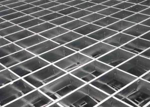 China Plain Weave Welded Steel Grating 50x5mm Galvanized Building Platform factory