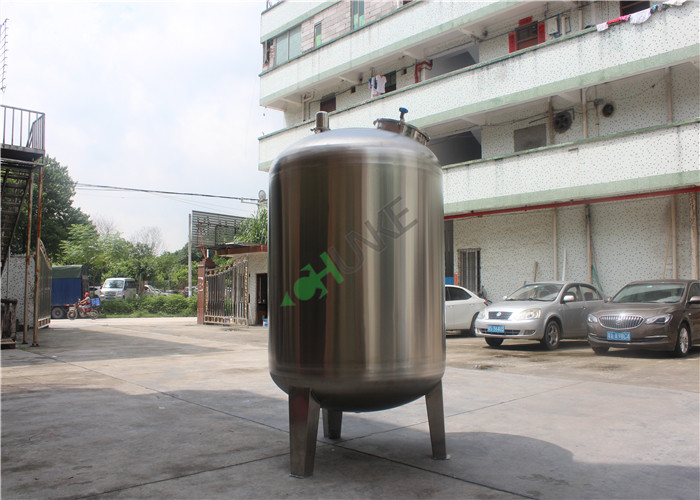 10T Capacity Horizontal Vertical RO Water Storage Tank For RO Water Treatment Plant