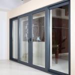 Customizable Aluminum Sliding Glass Doors Waterproof Tempered Glass Sliding Door