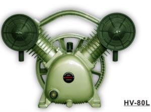 China 4kw 5.5hp Cylinder Piston Air Compressor Pump head Belt Driven factory
