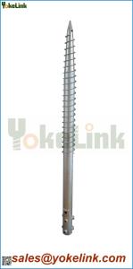 China Galvanized Foundation Screw for Solar power station factory