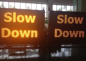 China Waterproof IP65 Traffic Information Board P12 Electronic Highway Sign factory