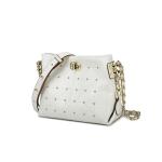 19cm 6cm Chain Strap Bags Cowhide Diamond Shoulder Bag