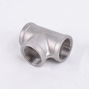 China Customized Support ODM Sanitary Stainless Steel 201 304 Inner Wire Tee Extruded Equal factory
