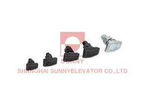 China Rugged Rust Proof T75 T89 13K 8K Elevator Rail Clips With Elevator Parts factory