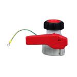 Structure Butterfly Valve Media Water DN50 75MM Plastic HDPE Valve for IBC Water