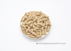 China Bulk Natural Wheat Gluten Pellets Used As Fish Feedstuff Ingredient factory