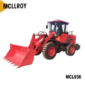 China Industrial Small 2.5 Ton Wheel Loader 2200kg Rated Load With CVT Gear Box factory