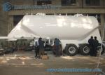 SS 304 / AL5083 35M3 Conoid Dry Bulk Tanker Trailer with WABCO ABS Braking