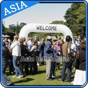 China Running Competition Inflatable Start Line Arch With Legs , Inflatable Start Line factory
